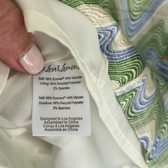 FOR LOVE AND LEMONS Yori Minidress in Green - Picture 6 of 7